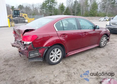 2010 Subaru Legacy 2.5I Premium from USA, damaged, VIN 4S3BMBG62A3221053